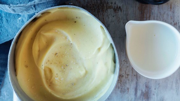 Parsnip puree.