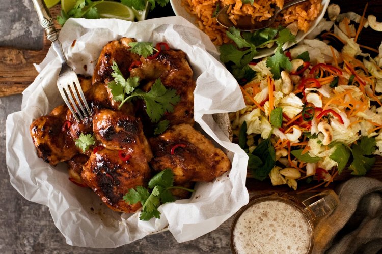 Vietnamese chicken recipe by RecipeTin Eats for Good Food. 