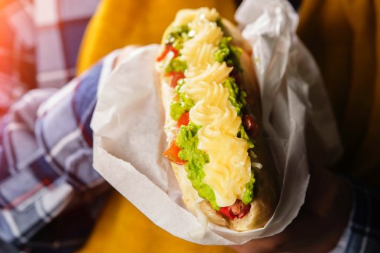 Pick up a completo: Hotdogs go all out at La Paula in Fairfield.