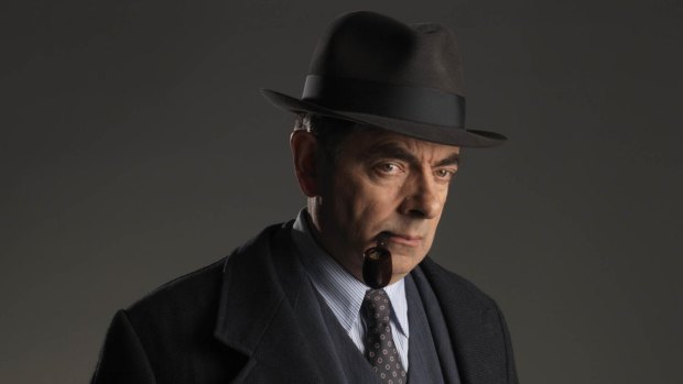 Rowan Atkinson sheds his 'Mr Bean' persona to play Jules Maigret in Maigret, the TV series.