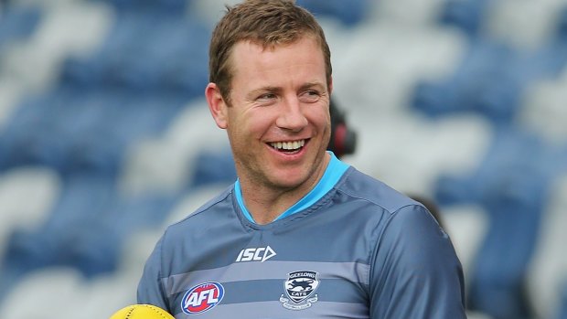 Geelong need Steve Johnson to go up a gear or two.