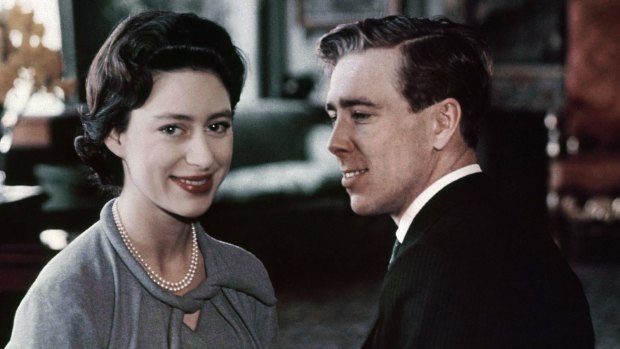 Princess Margaret, after the announcement of engagement to Anthony Armstrong Jones in 1960. 