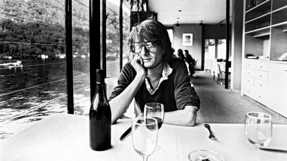 Tony Bilson at his Berowra Waters Restaurant in 1981.
