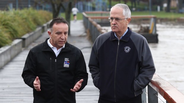 Ousted Liberal MP Andrew Nikolic, pictured with Prime Minister Malcolm Turnbull, has said a campaign by GetUp! has cost him his seat.