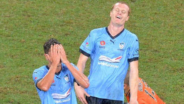 The end: Sydney FC suffered a last-gasp loss.