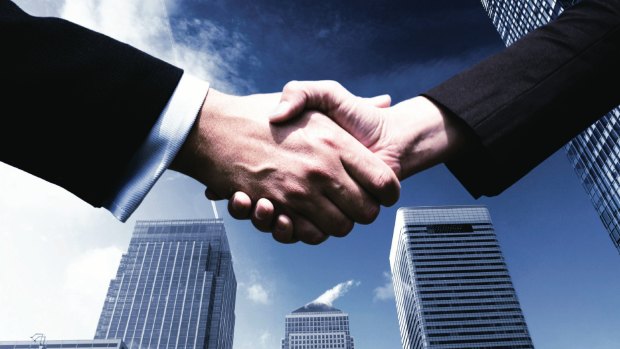 Let's shake on it: Dealmakers are set to be busy again in 2016.