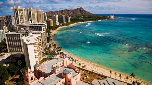 Many of the Waikiki hotels have pop-up clinics for the mandatory pre-departure RAT but are charging up to $US225 per test.