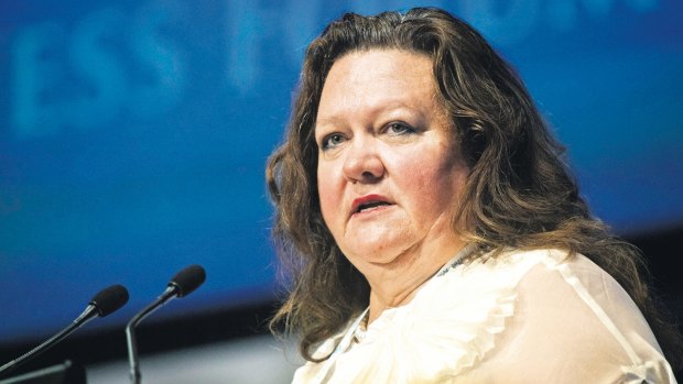 Ms Rinehart bought into Fairfax in 2012 and became the company's largest shareholder.

