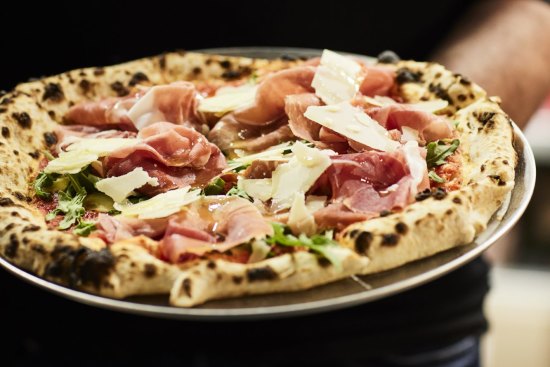 Ten pizzas make up the bulk of the menu, which is geared to drinking rather than dinner.