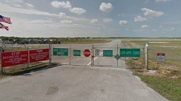 The runway has been used as a training facility for pilots.