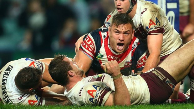 Leading by example: Roosters enforcer Jared Waerea-Hargreaves hopes teammates will follow his example by banning alcohol in the lead-up to the NRL finals.