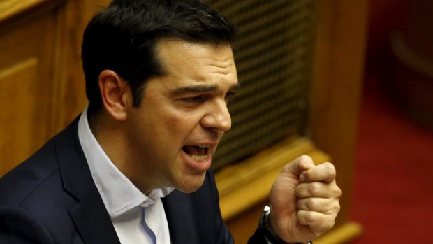 Greek Prime Minister Alexis Tsipras is showing no sign of backing down.