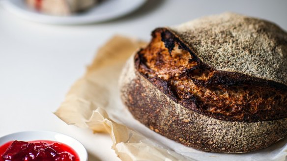 Chef Mark Best's homemade sourdough.