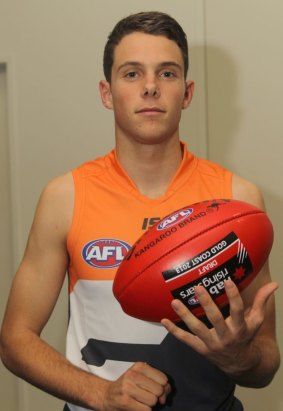 Ready for the Crows: Giants young gun Josh Kelly.