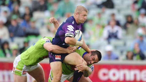 Ryan Hinchcliffe of the Melbourne Storm.