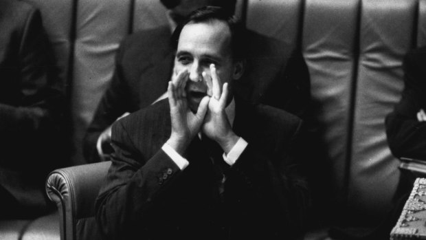 Paul Keating, then prime minister, in 1992. He was dazzlingly good at setting a bad example. 