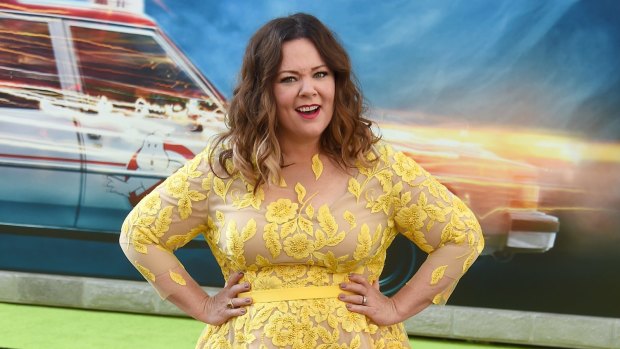 Melissa McCarthy, pictured at the premiere of "Ghostbusters", was ranked second.