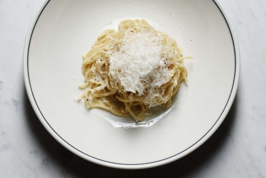 The lunchtime lure of $15 cacio e pepe.