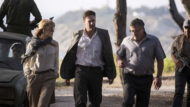 Rosamund Pike, Jon Hamm and Dean Norris are CIA agents in Lebanon just before its 1982 war with Israel. 