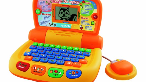 VTech's Preschool Learning Tote and Go Laptop.