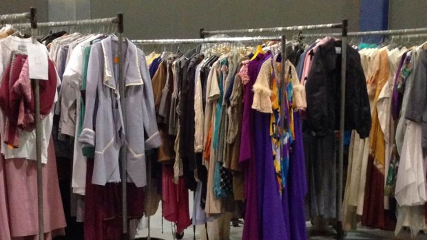 Opera Queensland will open the doors to its wardrobe for the first time in its 33-year history on Saturday.