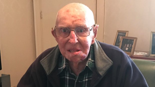 Life-long retail worker and a World War II veteran: Bert Collins.