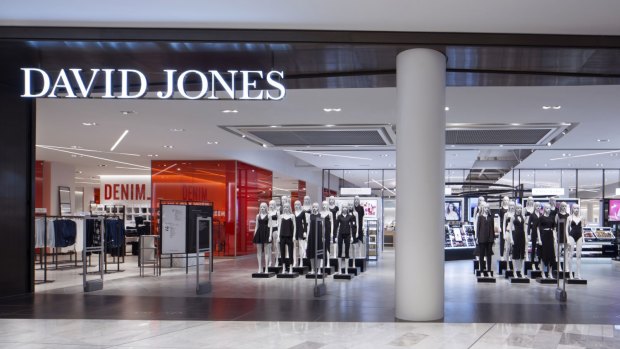 The new-look David Jones store at Eastland Shopping Centre, Melbourne.