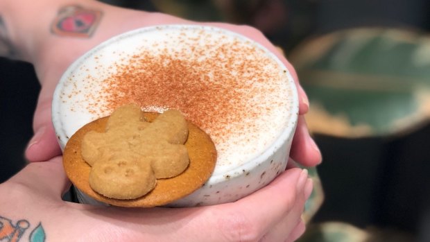 T Totaler have created an exclusive  spiced gingerbread latte available to buy only until Christmas at The Galeries.