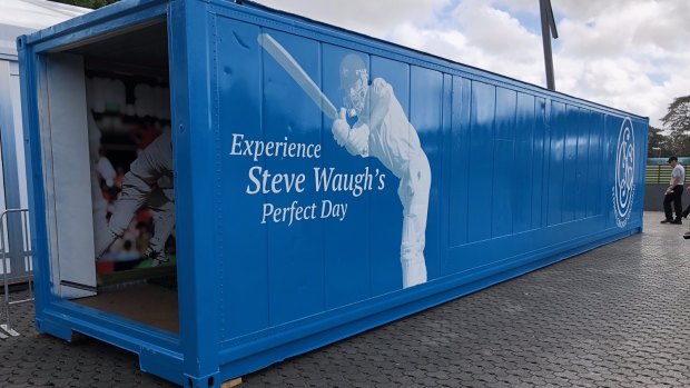 Steve Waugh fan experience at the SCG.