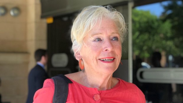 Maggie Beer appeared in court on Monday as a character witness for Trevor David Jones, 60, who has pleaded guilty to two charges of damaging property.