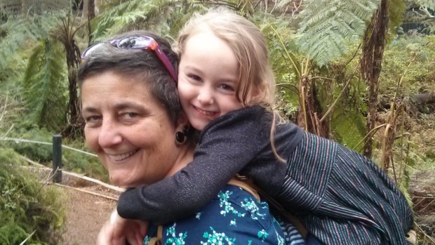 "You are actually making my daughter's name dirty": Heather Taylor and her daughter Isis, 5.