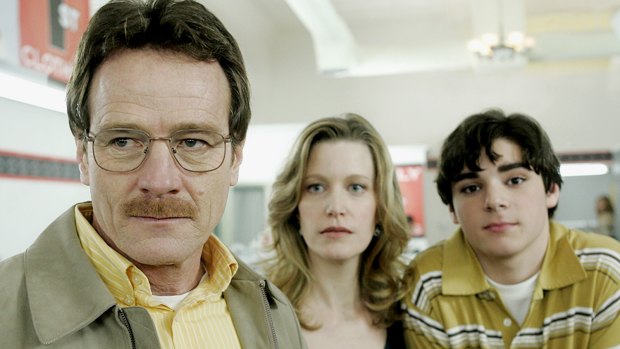 RJ Mitte was 14 years old when he won the role of Walt jnr in <i>Breaking Bad</i>, alongside Bryan Cranston and Anna Gunn.