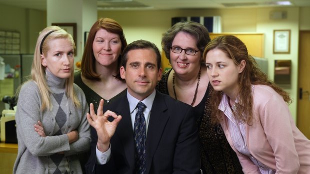 Was the office humanity's intended destination? Cast members from the US version of The Office.
