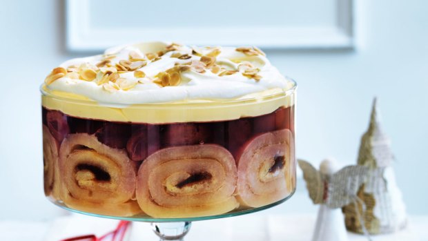 This is actually a plum pudding trifle, but you get the idea.