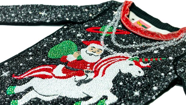 The "world's most expensive ugly Christmas sweater".
