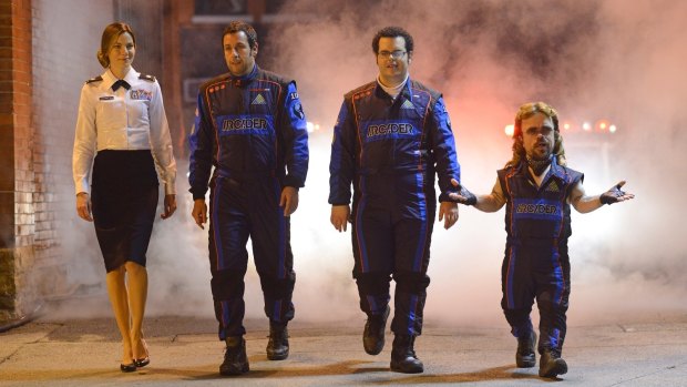 The stars of <i>Pixels</i> are back in the game.