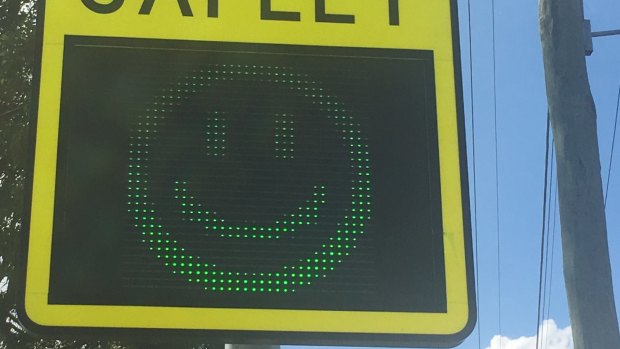 Brisbane City Council has invested $5 million in a portable speed warning sign program.