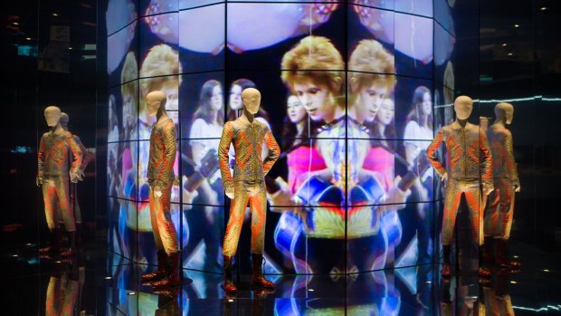 David Bowie Is exhibition at ACMI. 