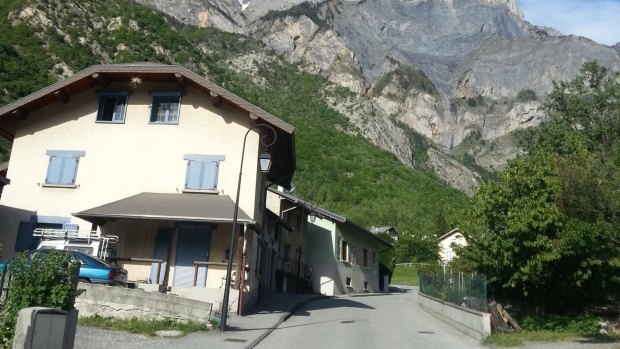 After a long drive, I made my way slowly up the beautiful and deserted street of this most picture-perfect village modestly nestled at the base of the French Italian Alps.