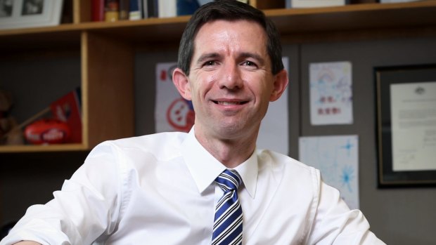 Education Minister Simon Birmingham warns higher education costs have grown dramatically over recent years.
