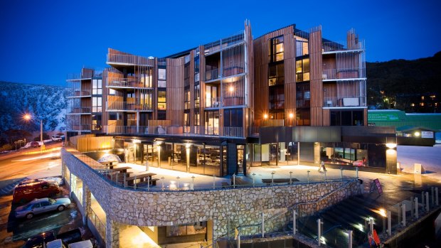 QT Falls Creek offers opulent accommodation.