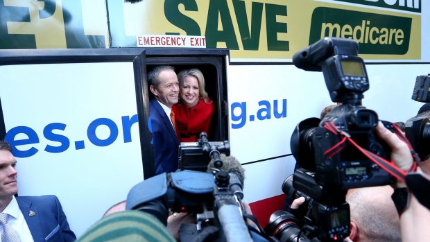 Risky gamble: Labor spent the last fortnight of the campaign almost entirely on Medicare.