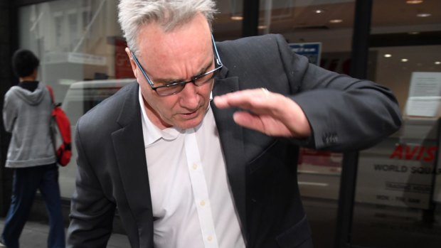 As if the ATO cold do with more bad news. ATO deputy commissioner Michael Cranston, pictured outside court last month, allegedly attempted to access information for his son.