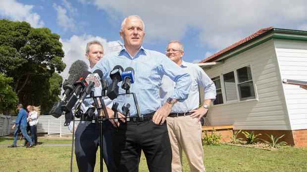 Prime Minister Malcolm Turnbull and Treasurer Scott Morrison announce there will be no change to negative gearing.