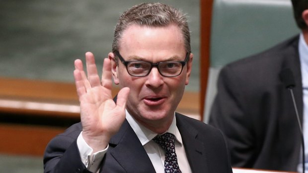 Christopher Pyne has the task of delivering the Prime Minister's digital vision. 