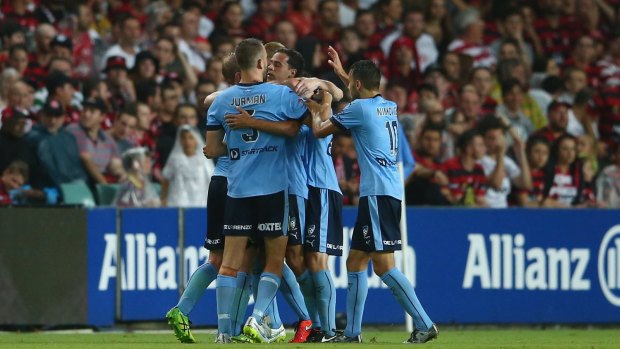 Derby opener: Western Sydney Wanderers and Sydney FC are set to face each other in the first round of the new A-League season.