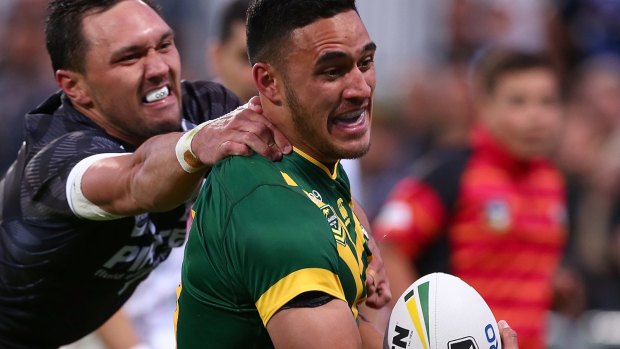 Valentine Holmes' impressive season in 2016 was capped off with selection for the Kangaroos.