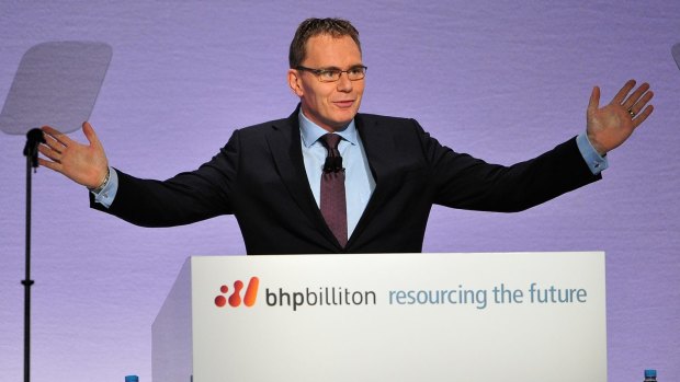 Branding tightrope: BHP chief Andrew Mackenzie described the soon-to-be demerged assets as "high quality" but "not at the scale of those that remain in our core businesses".