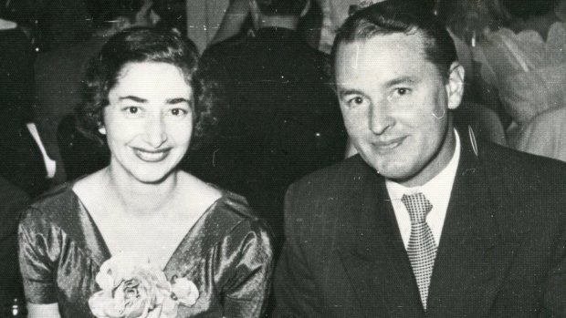 Maria and Neil Davey in the early 1960s. They met in Melbourne during World War II when they were both working in the Signal Corps in Melbourne –  he for the Australian Army; she for the US Army.