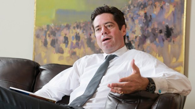 Times are changing: Gillon McLachlan describes the growth of women's football as a revolution.